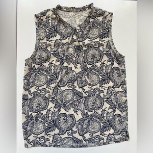 Loft Paisley Tank Blouse